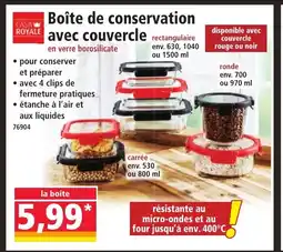 Norma Boîte de conservation avec couvercle offre