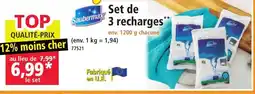 Norma SAUBERMAX Set de 3 recharges offre