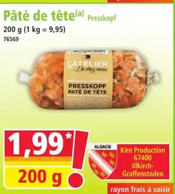 Norma Pâté de tête offre