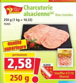 Norma Charcuterie alsacienne offre