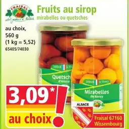 Norma Fruits au sirop offre