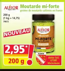 Norma ALELOR Moutarde mi-forte offre