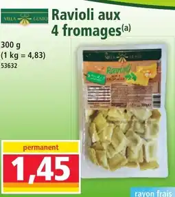 Norma Ravioli aux 4 fromages offre