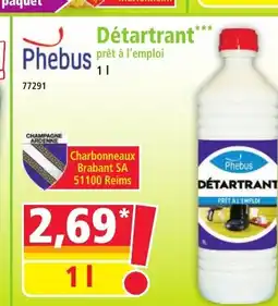Norma PHEBUS Détartrant offre