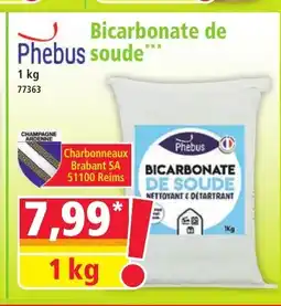 Norma PHEBUS Bicarbonate de soude offre