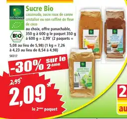 Norma BIO SONNE Sucre Bio offre