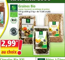 Norma BIO SONNE Graines Bio offre