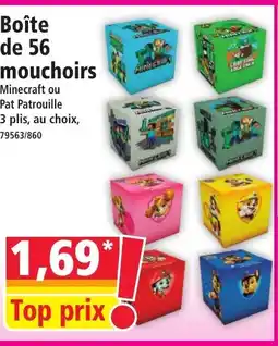 Norma Boîte de 56 mouchoirs offre