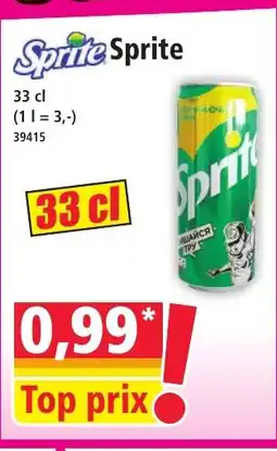 Norma SPRITE offre