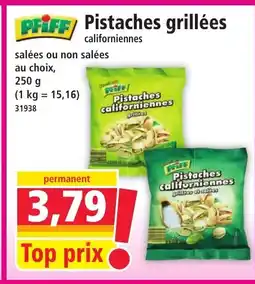 Norma PFIFF Pistaches grillées offre