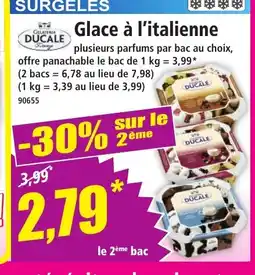 Norma DUCALE Glace à l'italienne offre