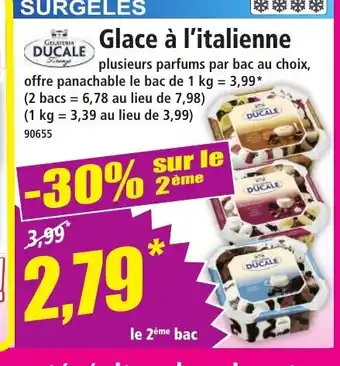 Norma DUCALE Glace à l'italienne offre
