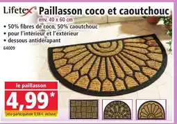 Norma LIFETEX Paillasson coco et caoutchouc offre