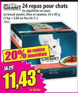 Norma 24 repas pour chats offre