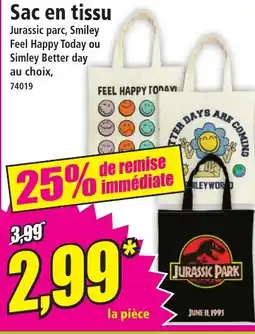 Norma Sac en tissu offre