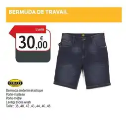 DomPro Bermuda de travail offre