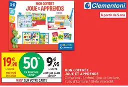 Intermarché JOUE & APPRENDS Mon coffret offre