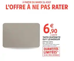 Intermarché Tapis diatomite guy levasseur offre