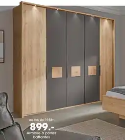Möbel Martin Armoire à portes battantes offre