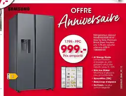 Möbel Martin SAMSUNG Réfrigérateur debout RS64DG5303B1EF/E offre
