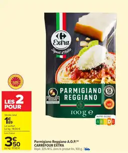 Carrefour Market Parmigiano reggiano a.o.p. carrefour extra offre