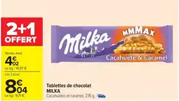 Carrefour Market MILKA Tablettes de chocolat offre