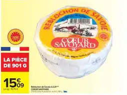 Carrefour Market Reblochon de Savoie A.O.P. COEUR SAVOYARD offre