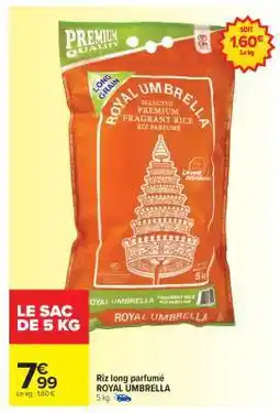 Carrefour Market ROYAL UMBRELLA offre