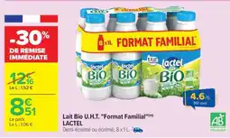 Carrefour Lait Bio U.H.T. Format Familial offre