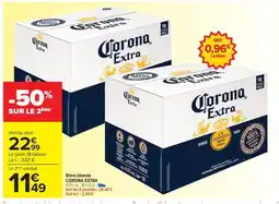 Carrefour Market BIÈRE BLONDE 'CORONA EXTRA' offre