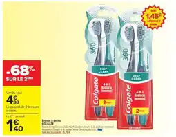 Carrefour Market Brosse à dents Colgate offre