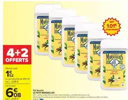 Carrefour Market LE PETIT MARSEILLAIS Gel Douche offre