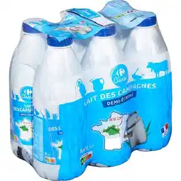 Carrefour Market CARREFOUR CLASSIC' Lait U.H.T. des Campagnes offre