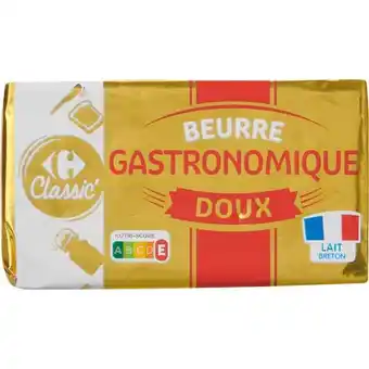 Carrefour Market CARREFOUR CLASSIC' Beurre Gastronomique offre