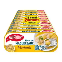 Carrefour Market SAUPIQUET Filets de maquereaux offre