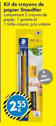TEDi Staedtler - kit de crayons de papier offre