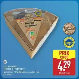 ALDI Paysan gourmand - tomme de savoie offre