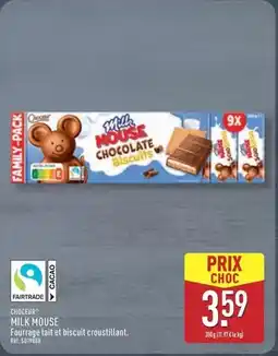 ALDI Fourrure lait et biscuit croustillant offre