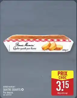 ALDI Bonne maman - quita truffe quarts offre