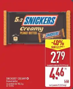 ALDI Snickers - creamy offre
