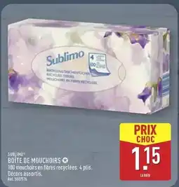 ALDI Boite de mouchoirs offre