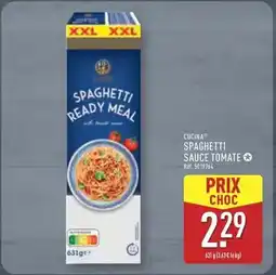 ALDI Spaghetti sauce tomate offre