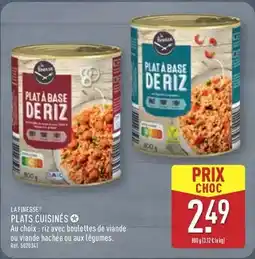 ALDI Plats cuisines offre