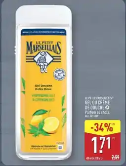 ALDI Le petit marseillais - gel douche offre