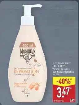 ALDI Le petit marseillais - le petit marseillais lait corps offre
