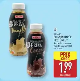 ALDI Boisson hyper proteinée offre