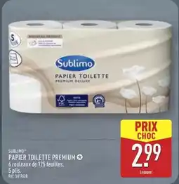 ALDI Deluxe - papier toilette premium offre