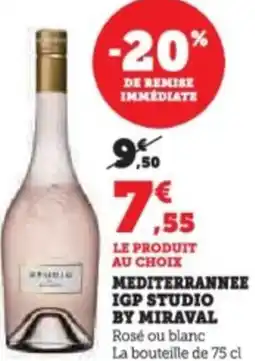 Super U Mediterrannee igp studio by miraval offre