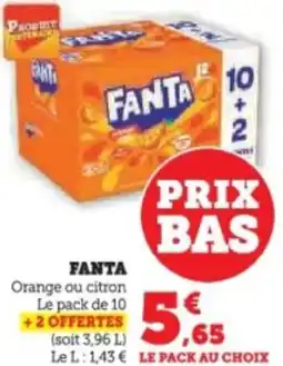 Super U Fanta offre