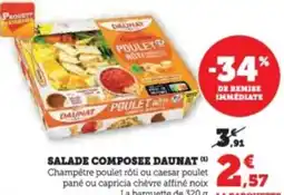 Super U Salade composee daunat offre